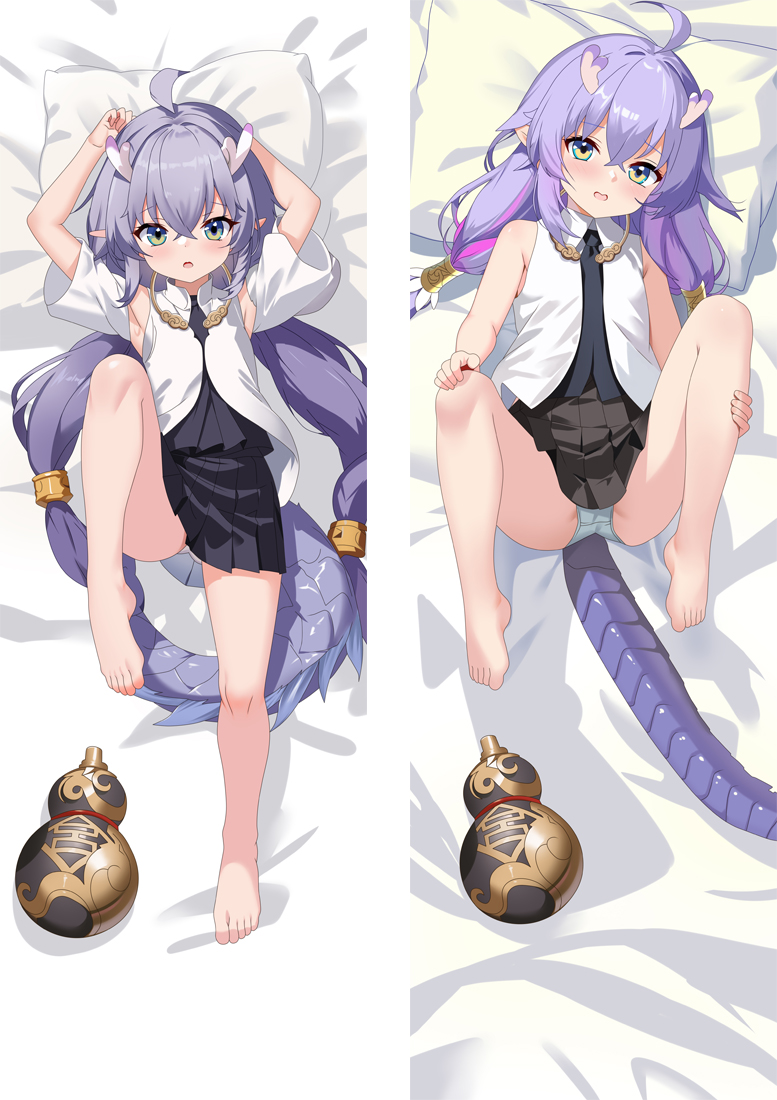 Honkai Star Rail Bailu Anime Dakimakura Pillow 3D Japanese Lover Pillow