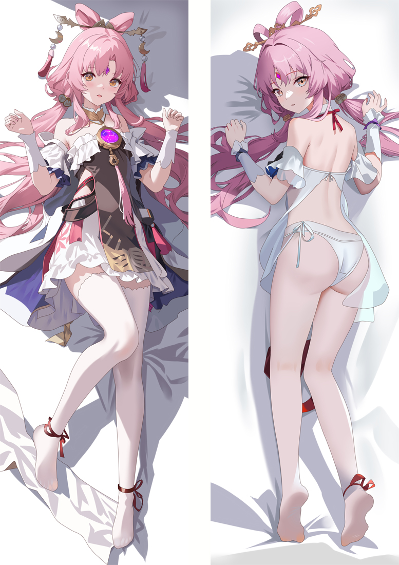 Honkai Star Rail Fu Xuan Anime Dakimakura Pillow 3D Japanese Lover Pillow