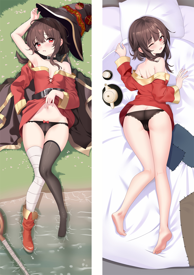 KonoSuba God\'s Blessing On This Wonderful World Megumin Anime Dakimakura Pillow 3D Japanese Lover Pillow