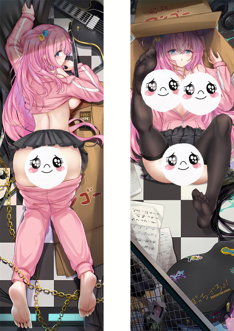 Bocchi the Rock! Hitori Gotoh Anime Dakimakura Pillow 3D Japanese Lover Pillow