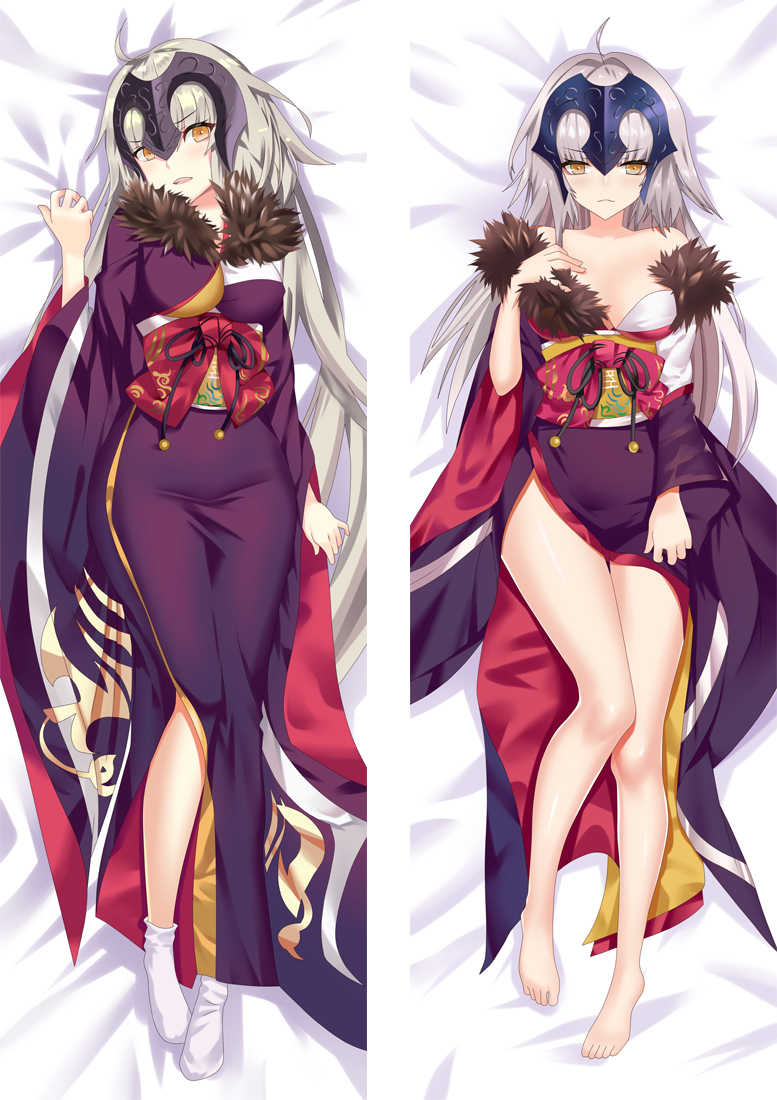 FateGrand Order FGO Jeanne d\'Arc Alter Anime Dakimakura Pillow 3D Japanese Lover Pillow