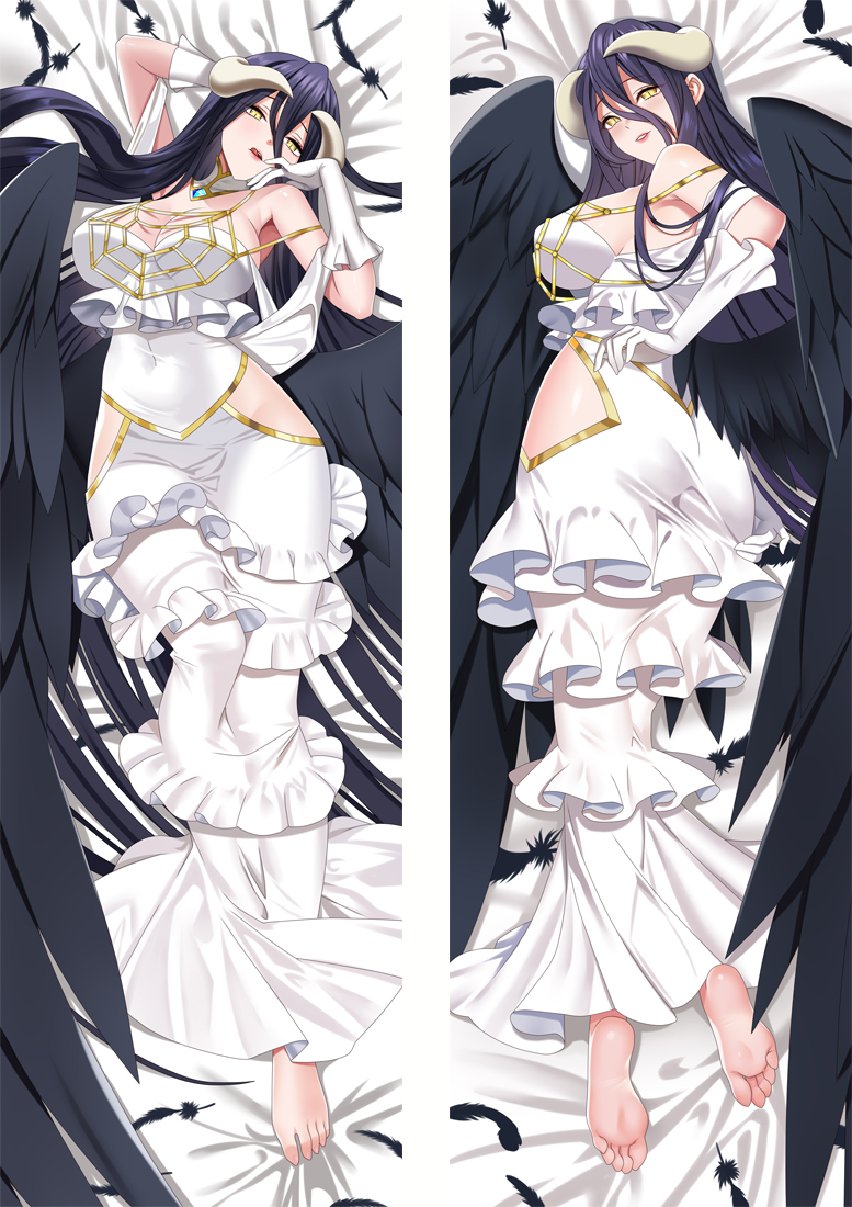 Overlord Albedo Anime Dakimakura Pillow 3D Japanese Lover Pillow