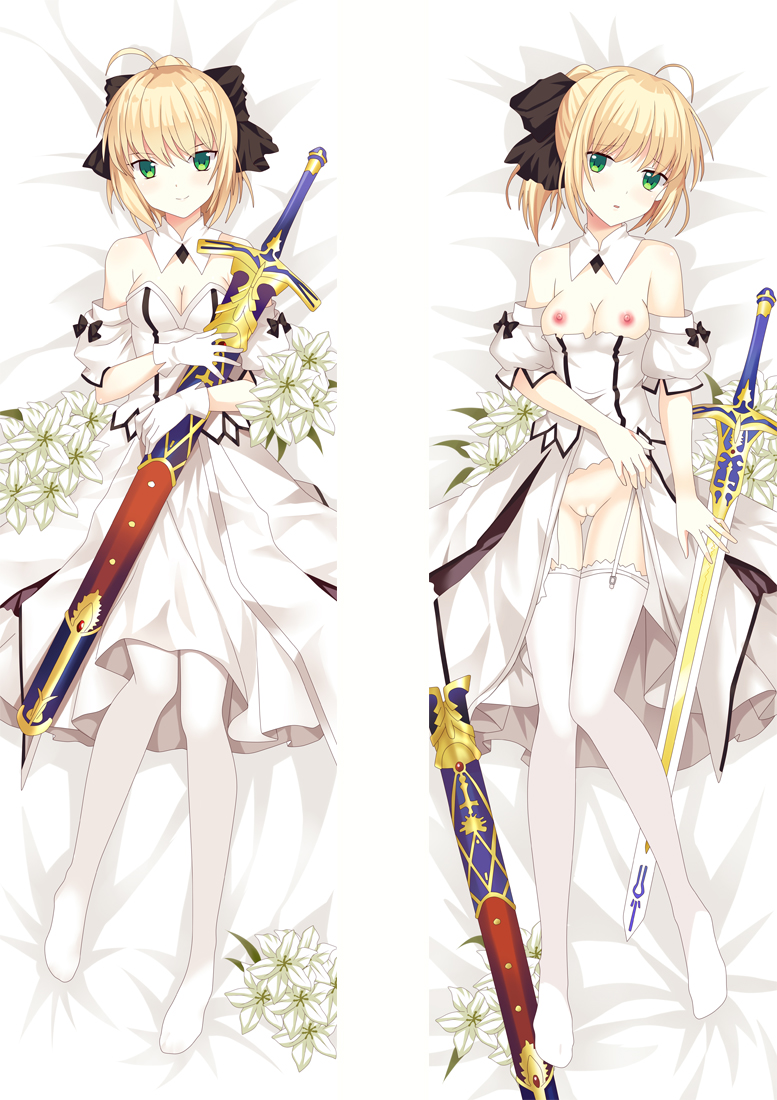 Fate Stay night Lily Anime Dakimakura Pillow 3D Japanese Lover Pillow