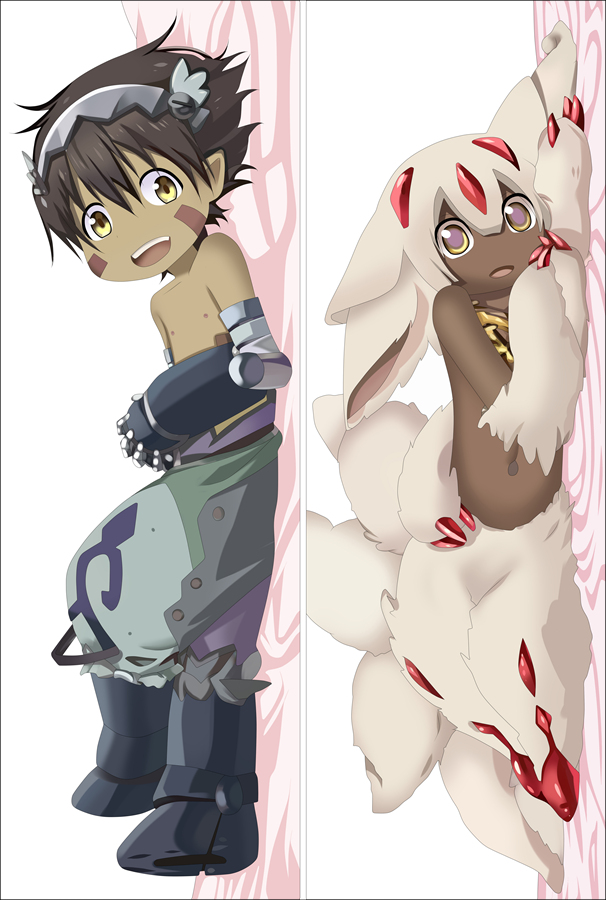 Made in Abyss Reg & Fapta Anime Dakimakura Pillow 3D Japanese Lover Pillow