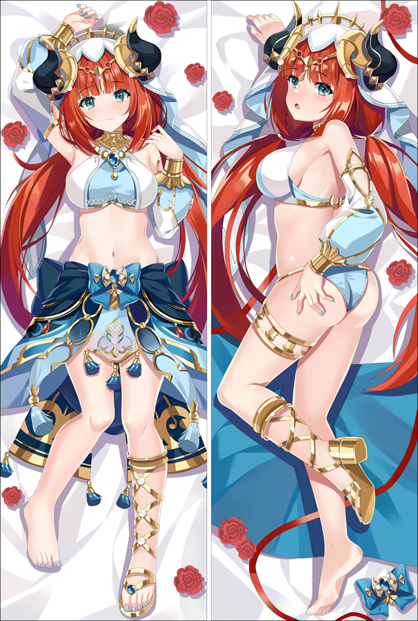 Genshin Impact Nilou Anime Dakimakura Pillow 3D Japanese Lover Pillow