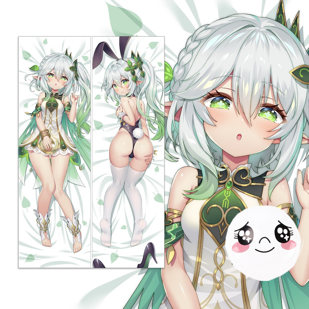 Nahida Genshin Impact Anime Dakimakura Pillow 3D Japanese Lover Pillow