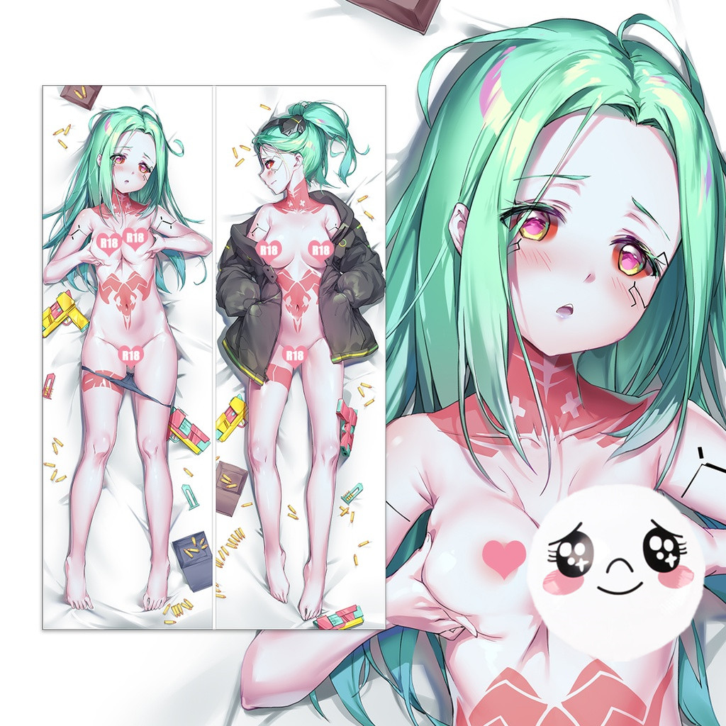 Cyberpunk Edgerunners Rebecca R18 Anime Dakimakura Pillow 3D Japanese Lover Pillow