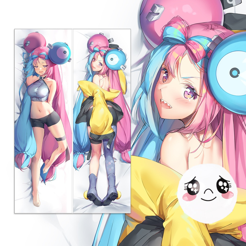 Pokemon Nanjamo Anime Dakimakura Pillow 3D Japanese Lover Pillow