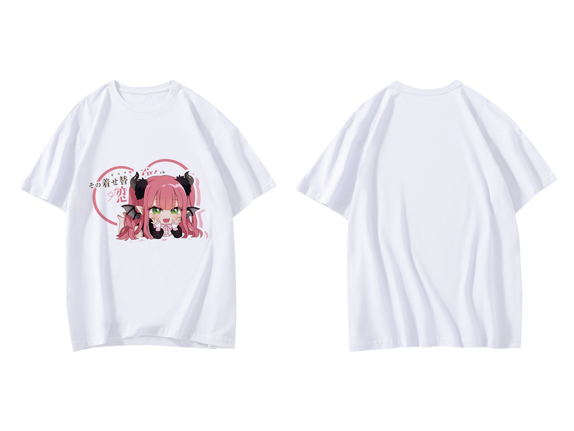Kitagawa Marin My Dress-Up Darling Unisex Anime Mens/Womens Short Sleeve T-shirts Fashion Printed Tops Cosplay Costume