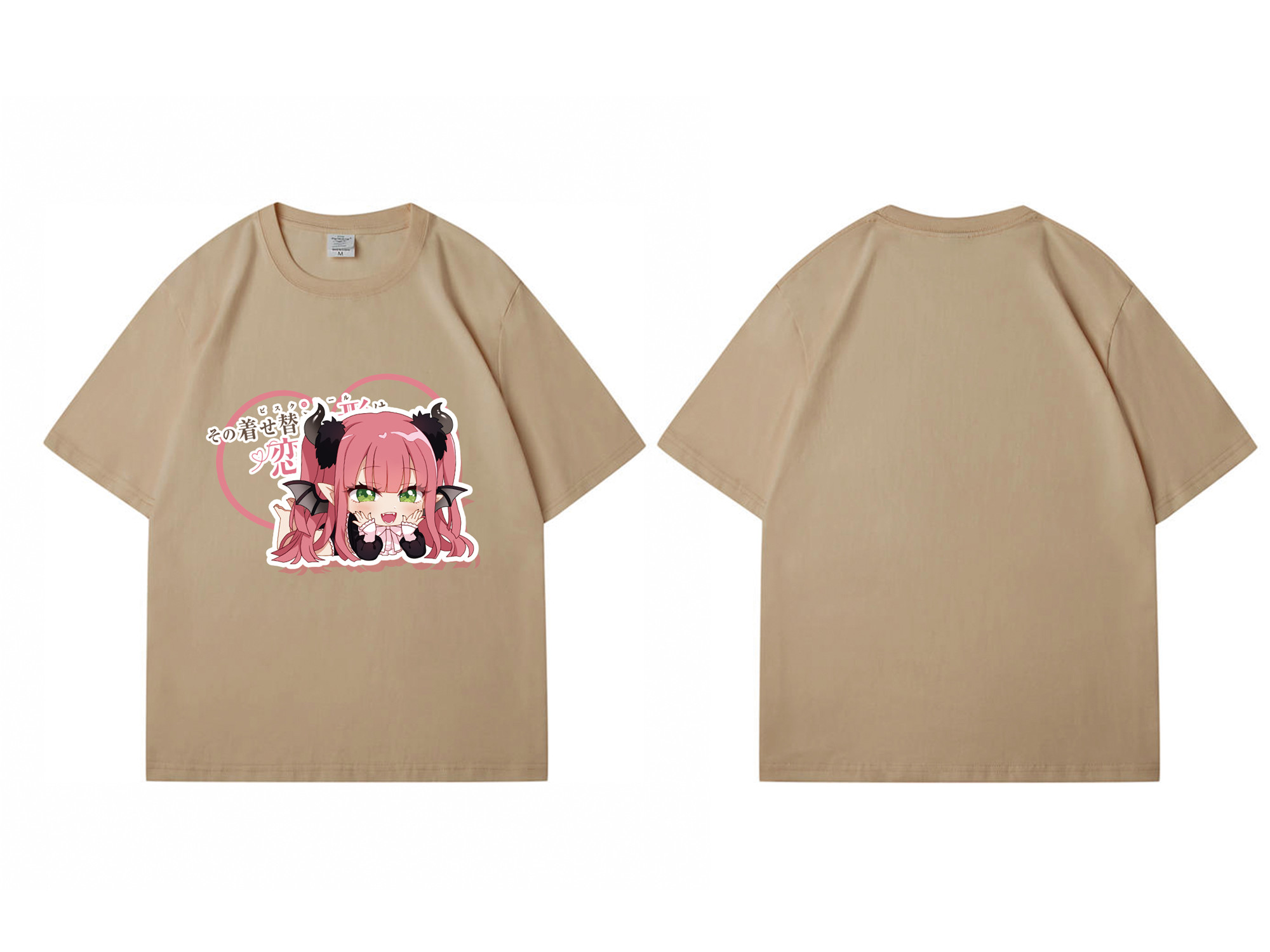 Kitagawa Marin My Dress-Up Darling Unisex Anime Mens/Womens Short Sleeve T-shirts Fashion Printed Tops Cosplay Costume