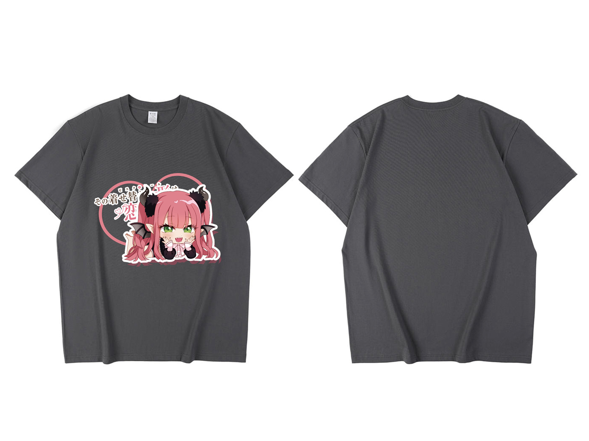 Kitagawa Marin My Dress-Up Darling Unisex Anime Mens/Womens Short Sleeve T-shirts Fashion Printed Tops Cosplay Costume