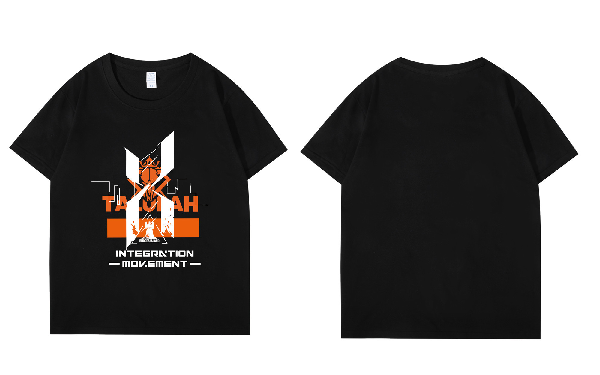 Arknights Unisex Anime Mens/Womens Short Sleeve T-shirts Fashion Printed Tops Cosplay Costume