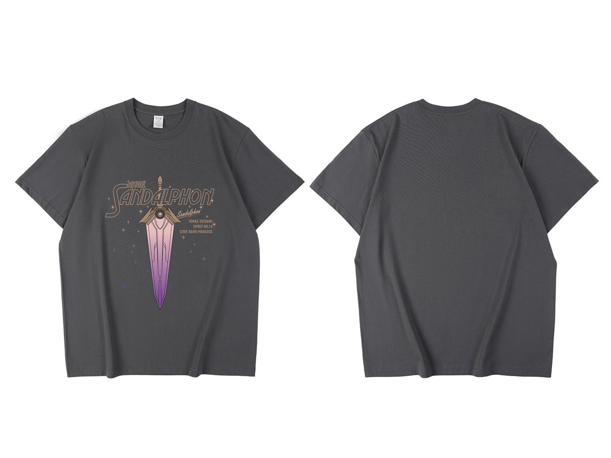 Yatogami Tohka DATE A LIVE Unisex Anime Mens/Womens Short Sleeve T-shirts Fashion Printed Tops Cosplay Costume