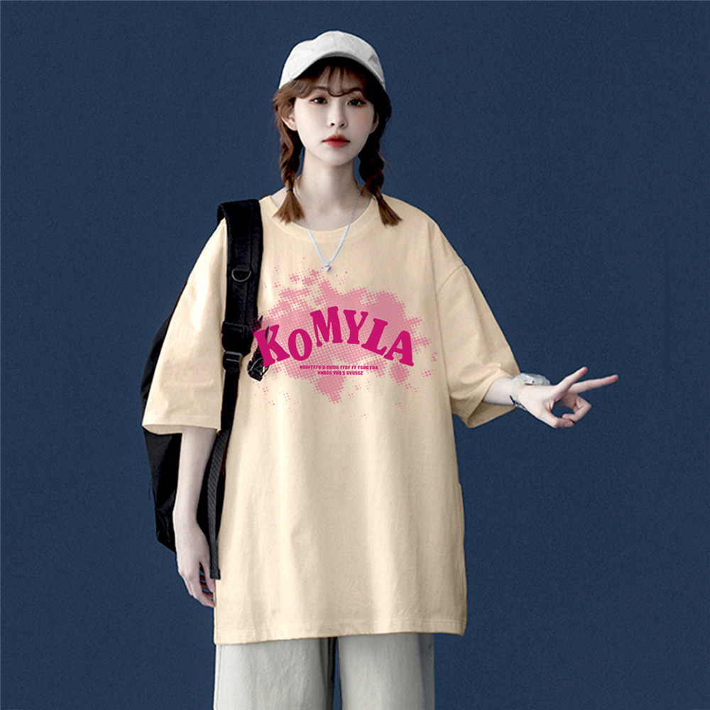 KoMYLA 4 Unisex Mens/Womens Short Sleeve T-shirts Fashion Printed Japanese luxury Tops