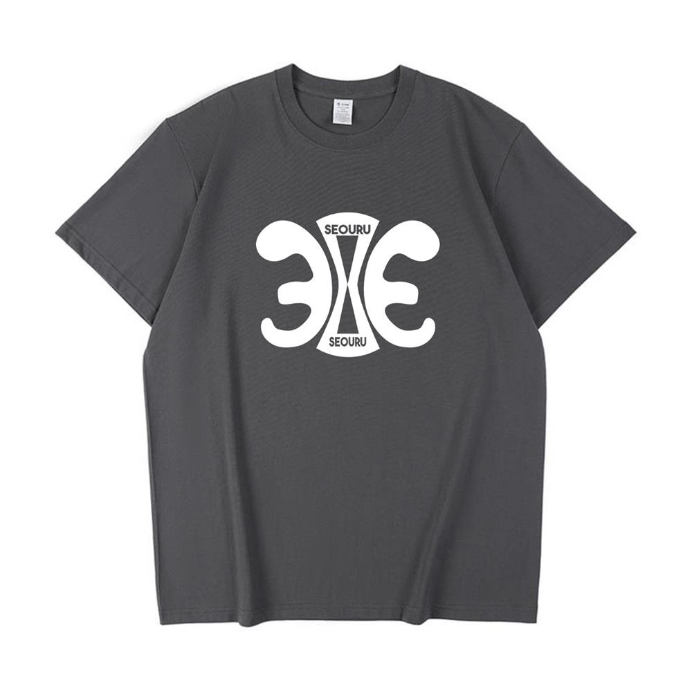 Unisex Mens/Womens Short Sleeve T-shirts Fashion Printed Japanese luxury Tops