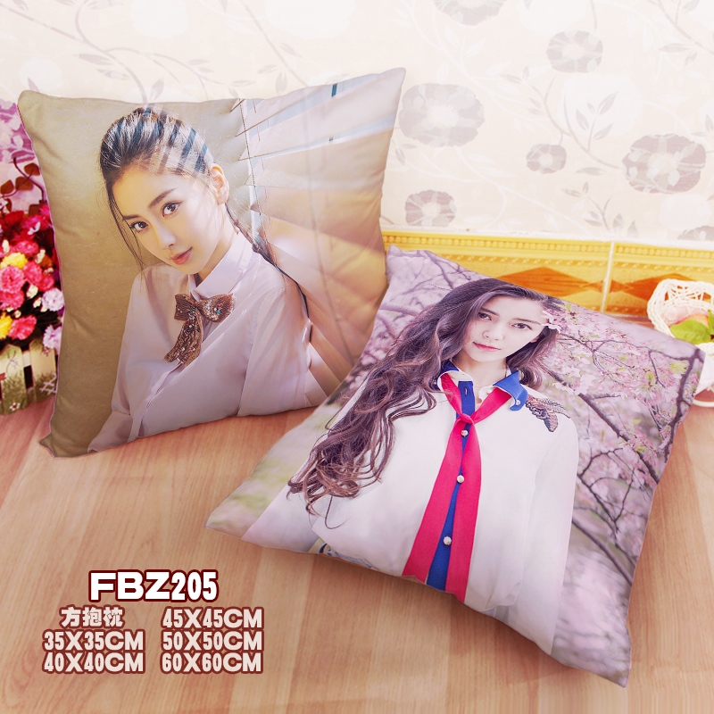 Angelababy Star 45x45cm(18x18inch) Square Anime Dakimakura Throw Pillow Cover