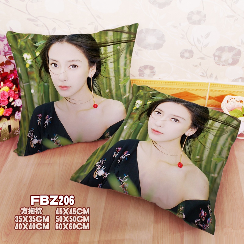 Angelababy Star 45x45cm(18x18inch) Square Anime Dakimakura Throw Pillow Cover