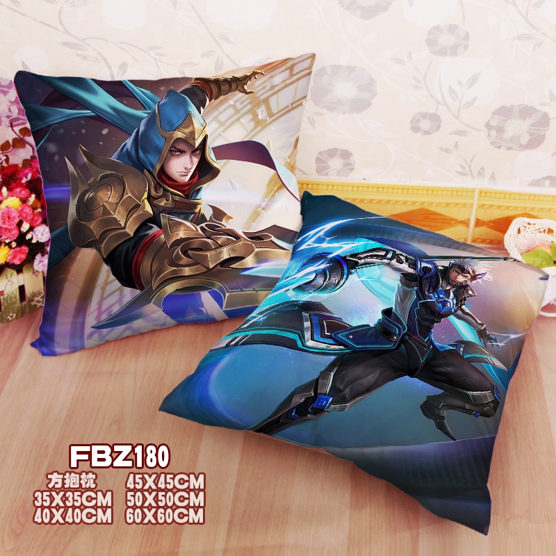 Arena Of Valor Game Party 45x45cm(18x18inch) Square Anime Dakimakura Throw Pillow Cover