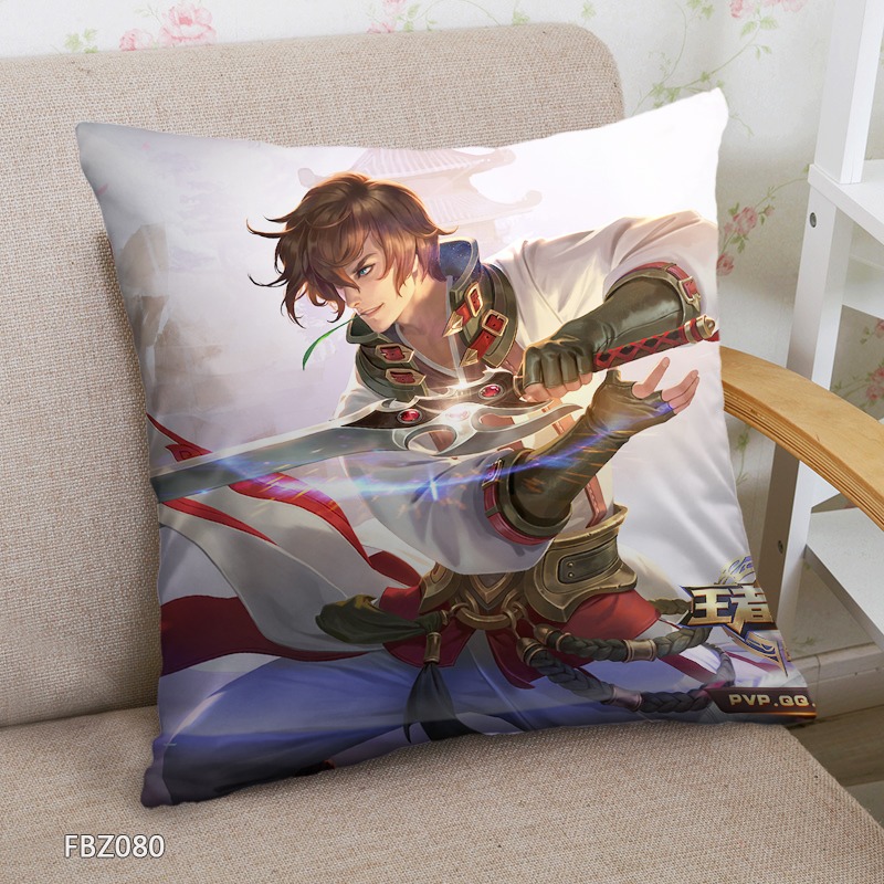 Arena Of Valor Universal 45x45cm(18x18inch) Square Anime Dakimakura Throw Pillow Cover