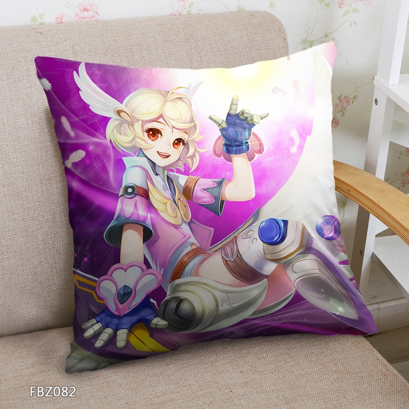 Arena Of Valor Universal 45x45cm(18x18inch) Square Anime Dakimakura Throw Pillow Cover