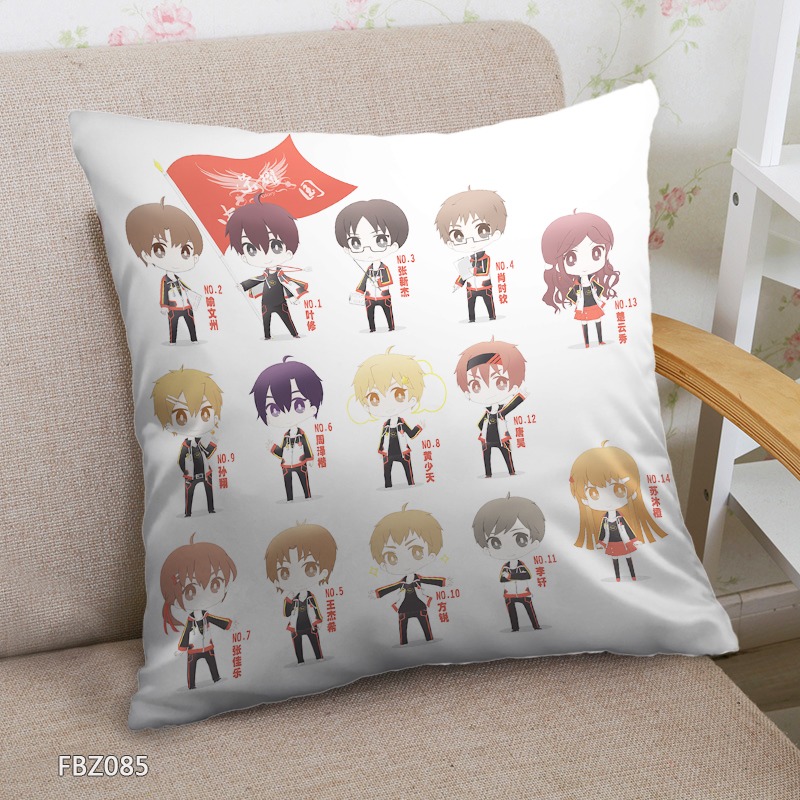 Arena Of Valor Universal 45x45cm(18x18inch) Square Anime Dakimakura Throw Pillow Cover