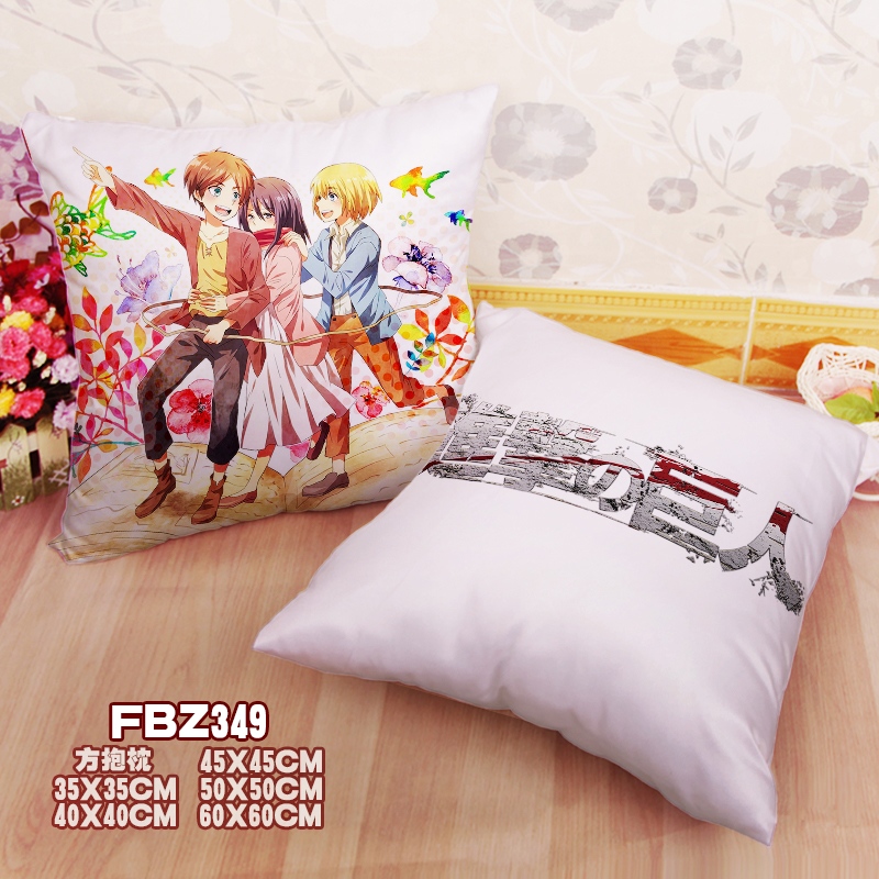 Attack Of The Giants-Anime 45x45cm(18x18inch) Square Anime Dakimakura Throw Pillow Cover
