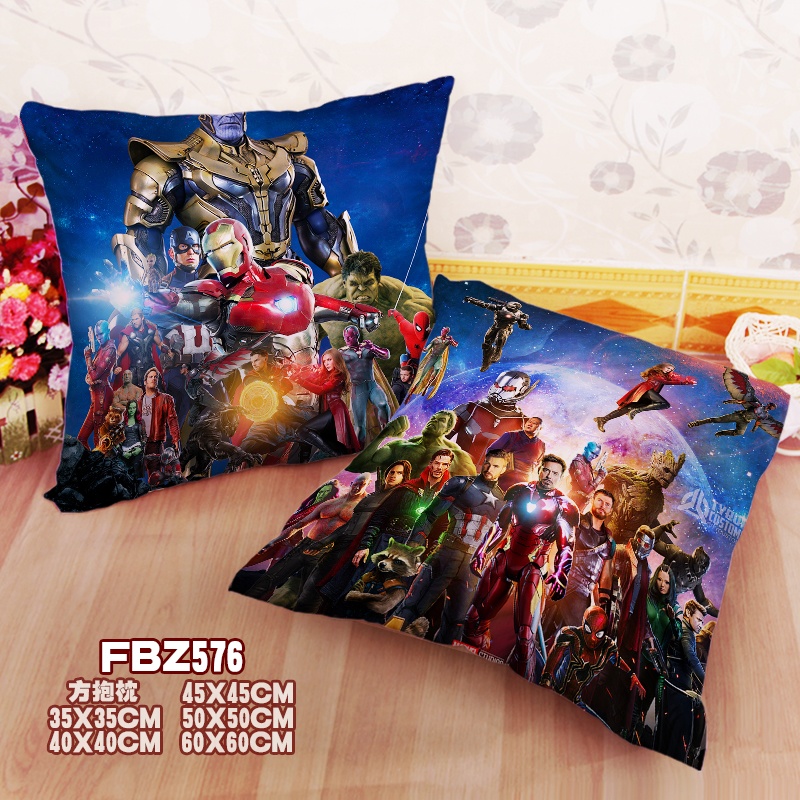 Avengers Film And Television 45x45cm(18x18inch) Square Anime Dakimakura Throw Pillow Cover