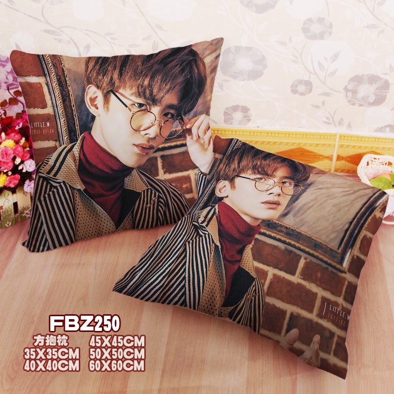 Bai Jingting Star 45x45cm(18x18inch) Square Anime Dakimakura Throw Pillow Cover