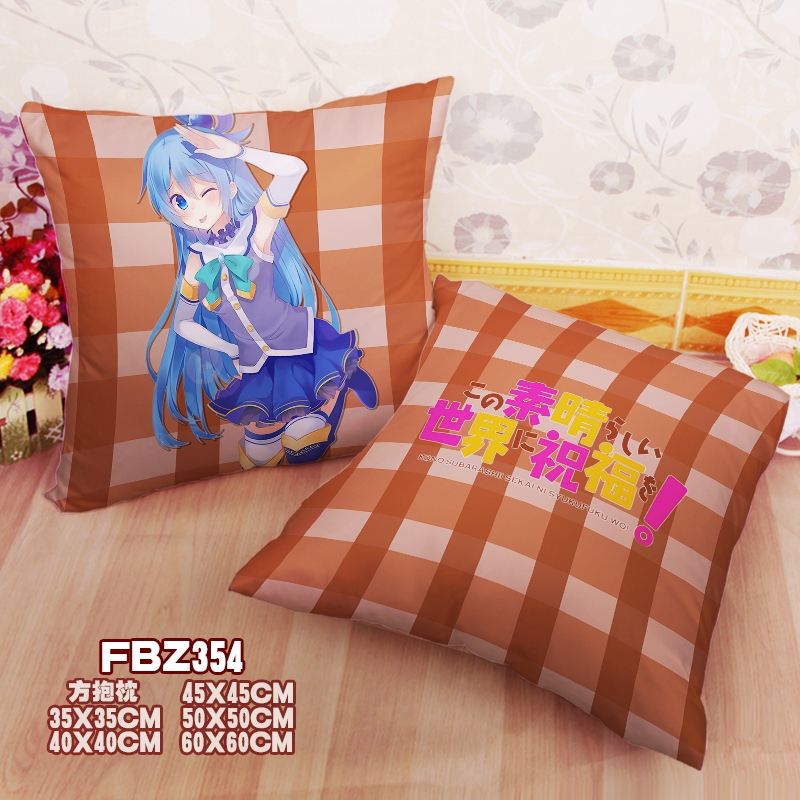 Blessing For The Good Wishes - Anime 45x45cm(18x18inch) Square Anime Dakimakura Throw Pillow Cover