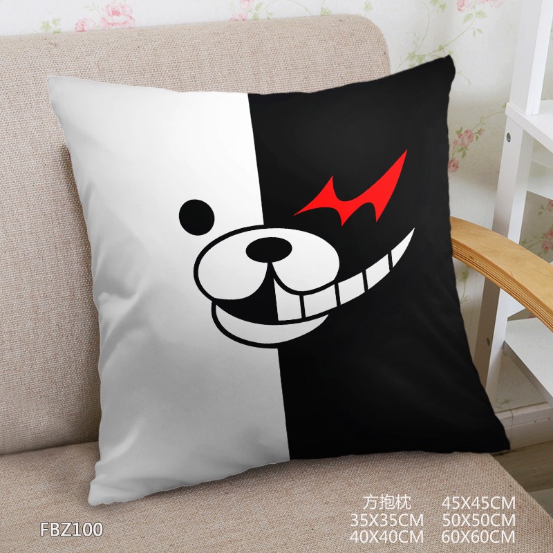 Bulletproof Anime Universal 45x45cm(18x18inch) Square Anime Dakimakura Throw Pillow Cover