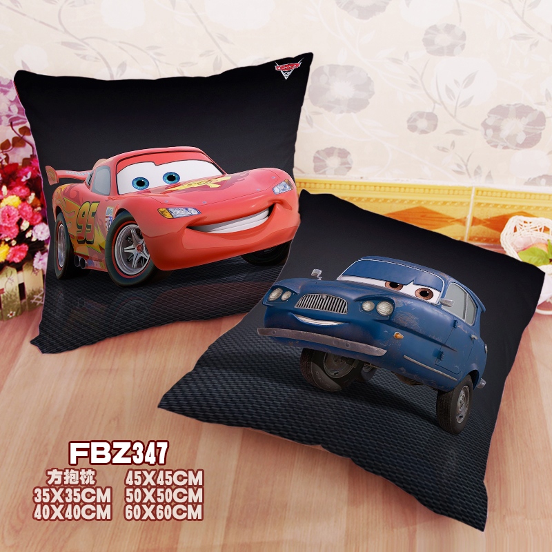 Cars-Video 45x45cm(18x18inch) Square Anime Dakimakura Throw Pillow Cover