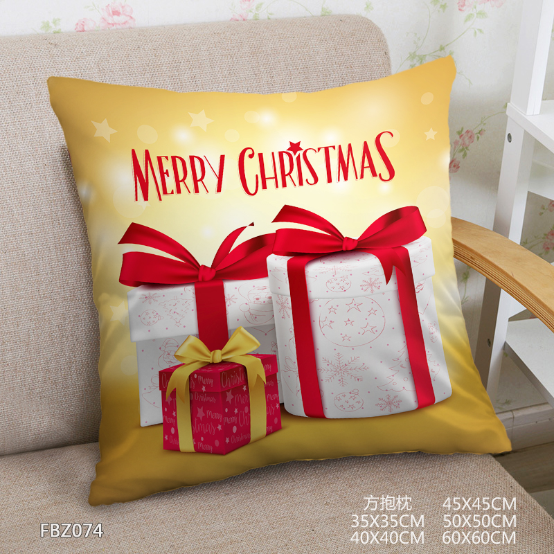 Christmas Party 45x45cm(18x18inch) Square Anime Dakimakura Throw Pillow Cover