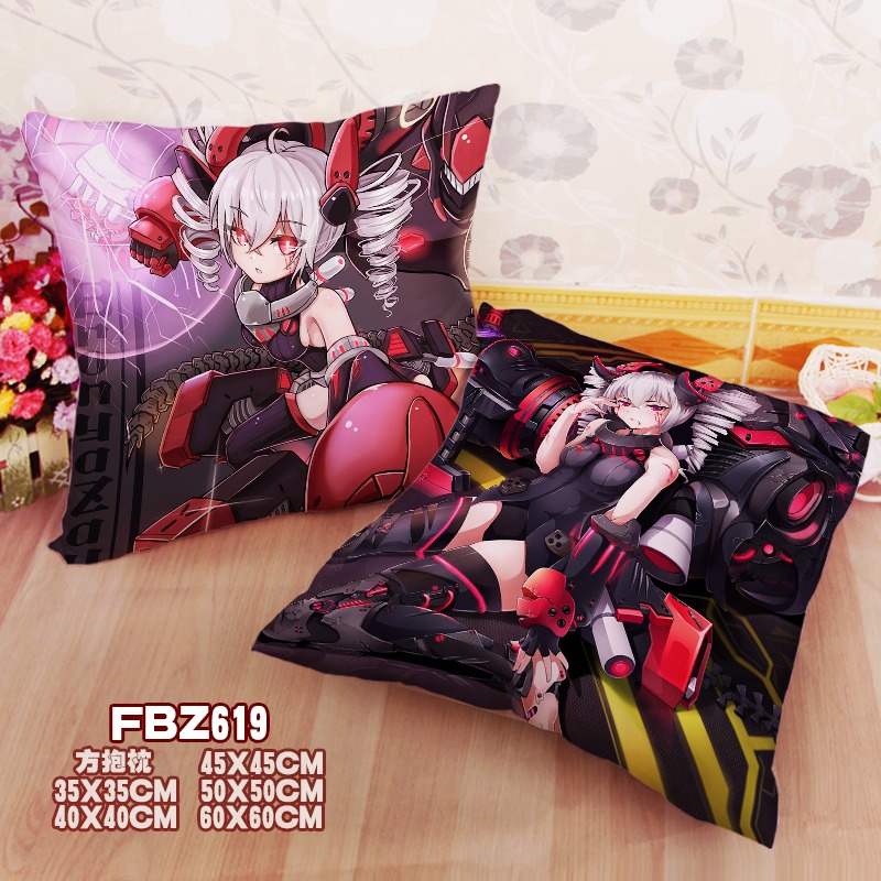 Crash School Game 45x45cm(18x18inch) Square Anime Dakimakura Throw Pillow Cover