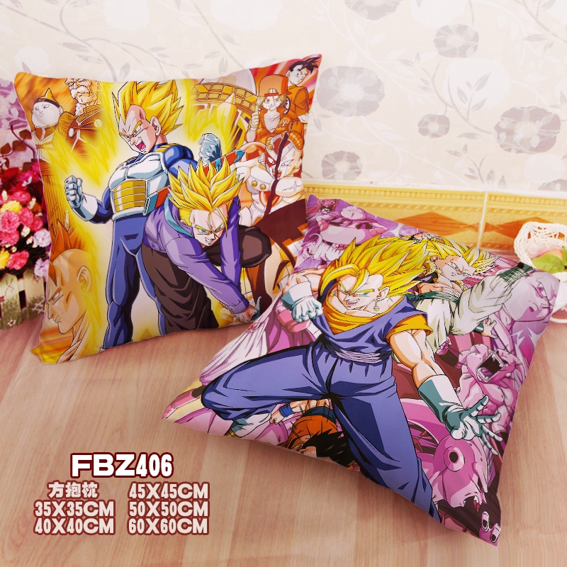 Dragon Ball Anime 45x45cm(18x18inch) Square Anime Dakimakura Throw Pillow Cover