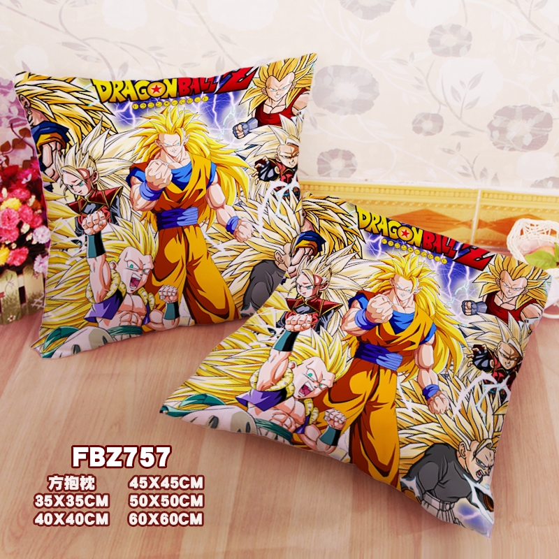 Dragon Ball-Anime 45x45cm(18x18inch) Square Anime Dakimakura Throw Pillow Cover