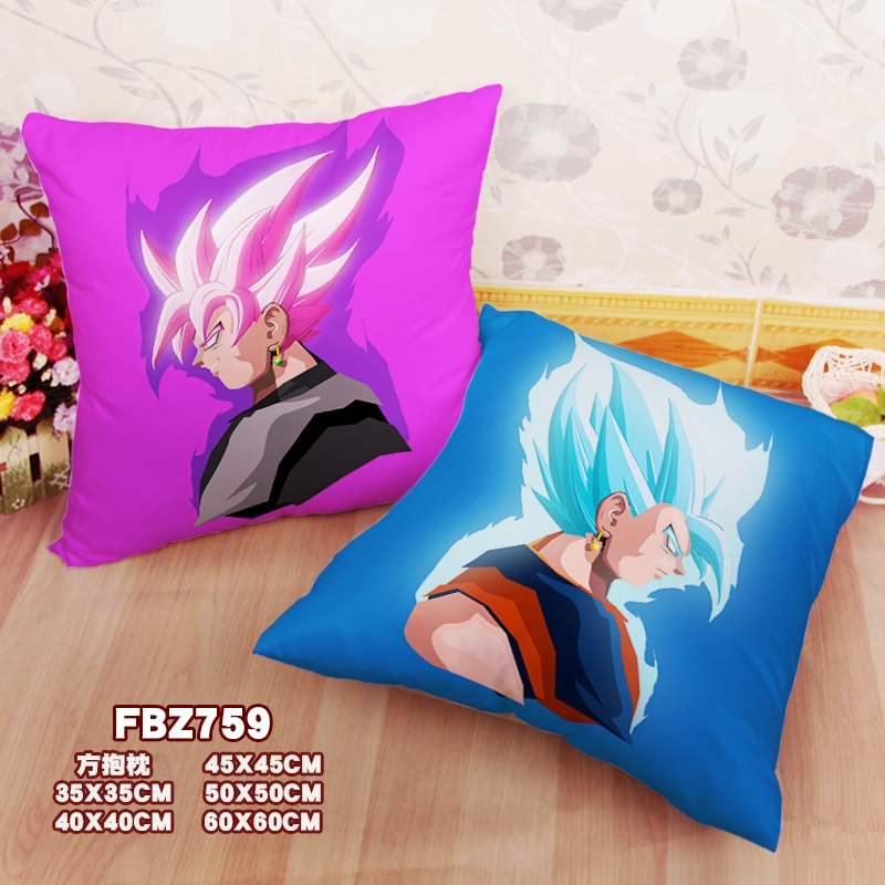 Dragon Ball-Anime 45x45cm(18x18inch) Square Anime Dakimakura Throw Pillow Cover