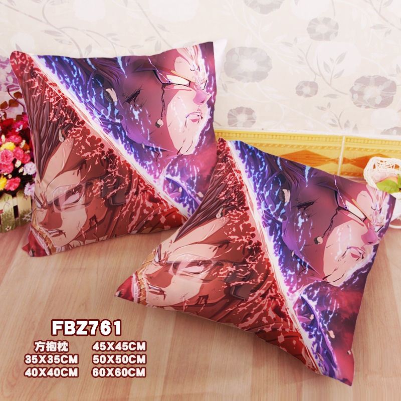 Dragon Ball-Anime 45x45cm(18x18inch) Square Anime Dakimakura Throw Pillow Cover