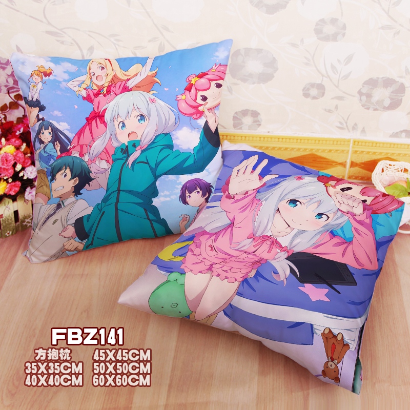 Eromanga-Sensei Anime 45x45cm(18x18inch) Square Anime Dakimakura Throw Pillow Cover