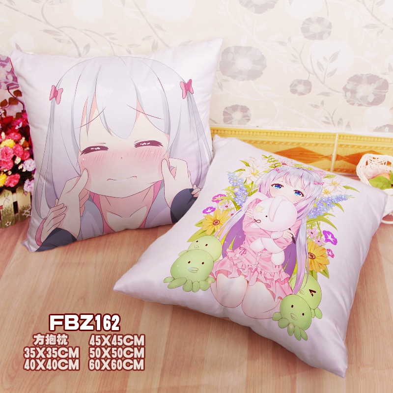 Eromanga Teacher Anime 45x45cm(18x18inch) Square Anime Dakimakura Throw Pillow Cover