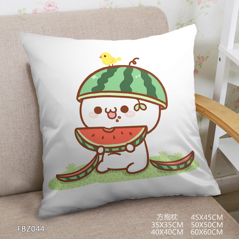 Face Characters Anime 45x45cm(18x18inch) Square Anime Dakimakura Throw Pillow Cover