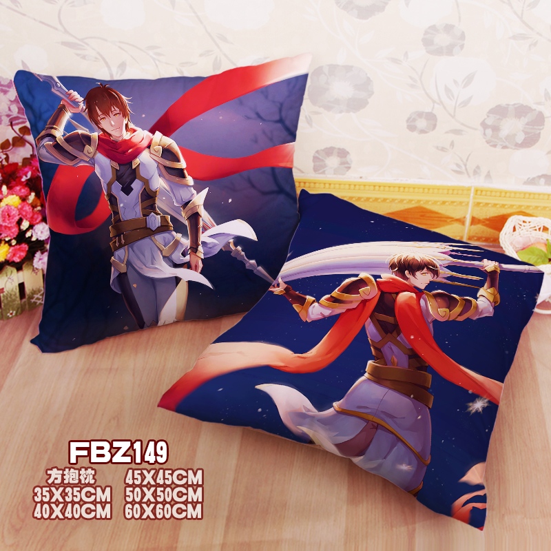 Full Time Master Anime 45x45cm(18x18inch) Square Anime Dakimakura Throw Pillow Cover