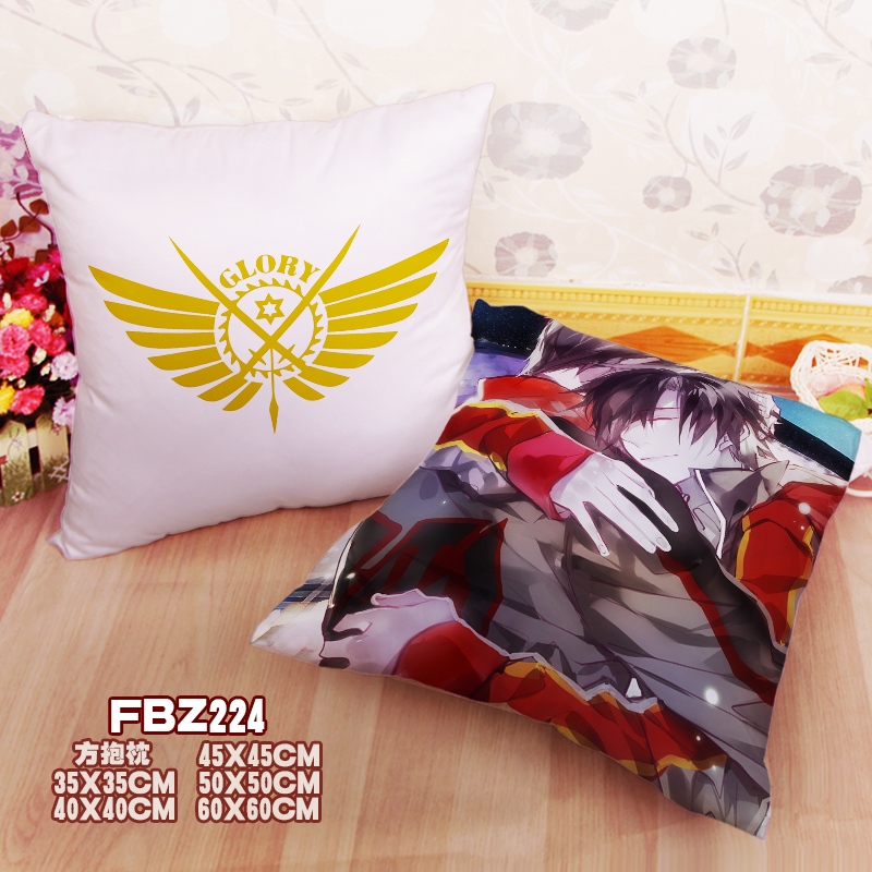 Full Time Master Anime 45x45cm(18x18inch) Square Anime Dakimakura Throw Pillow Cover