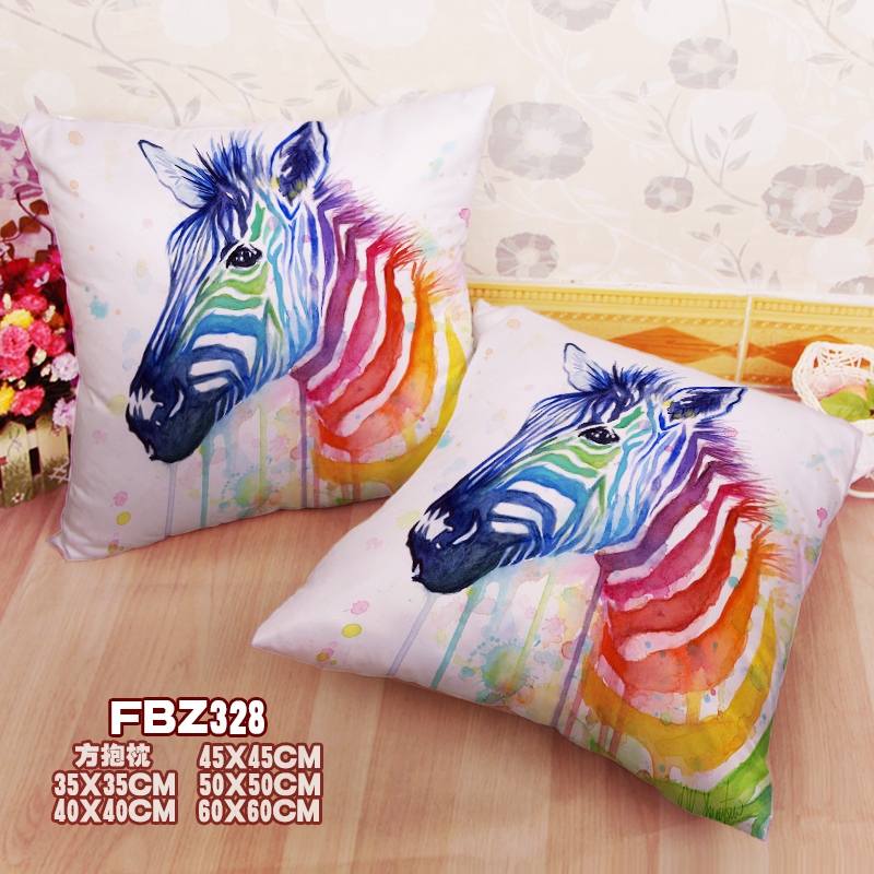 Horse Animal 45x45cm(18x18inch) Square Anime Dakimakura Throw Pillow Cover