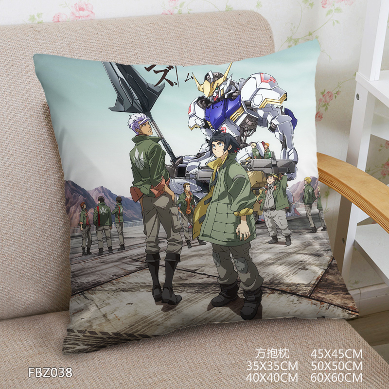 Iron-Blooded Orpheus Anime 45x45cm(18x18inch) Square Anime Dakimakura Throw Pillow Cover