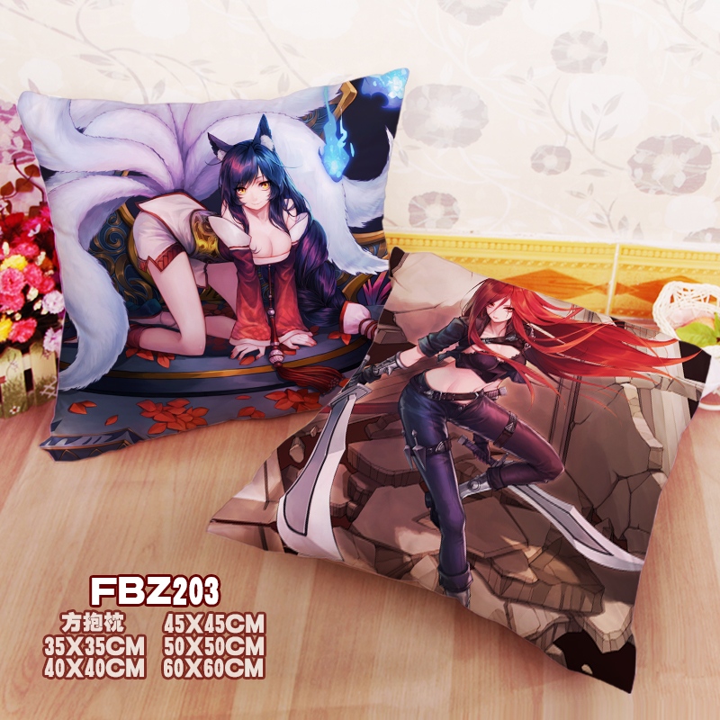 League Of Legends Game 45x45cm(18x18inch) Square Anime Dakimakura Throw Pillow Cover