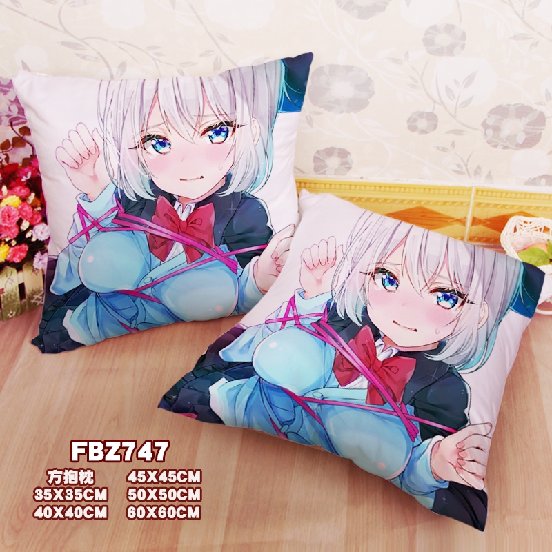 Magic School Sister-Anime 45x45cm(18x18inch) Square Anime Dakimakura Throw Pillow Cover