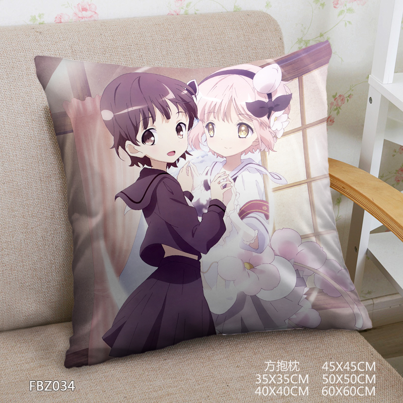 Magical Girl Breeding Program Anime 45x45cm(18x18inch) Square Anime Dakimakura Throw Pillow Cover