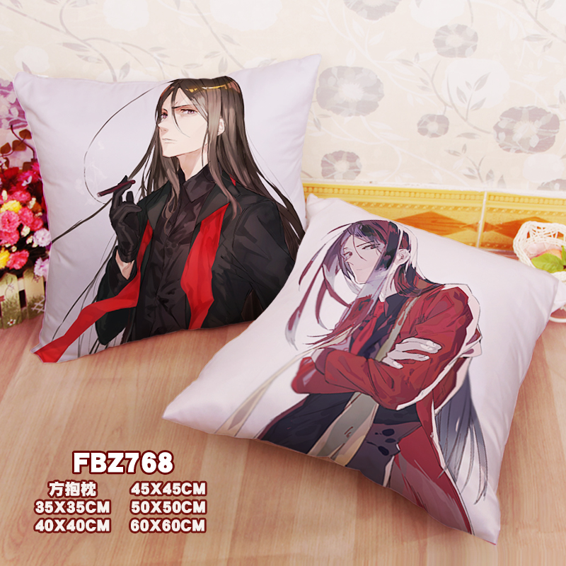 Monarch-Elmero Ii Event Book-Anime Party 45x45cm(18x18inch) Square Anime Dakimakura Throw Pillow Case