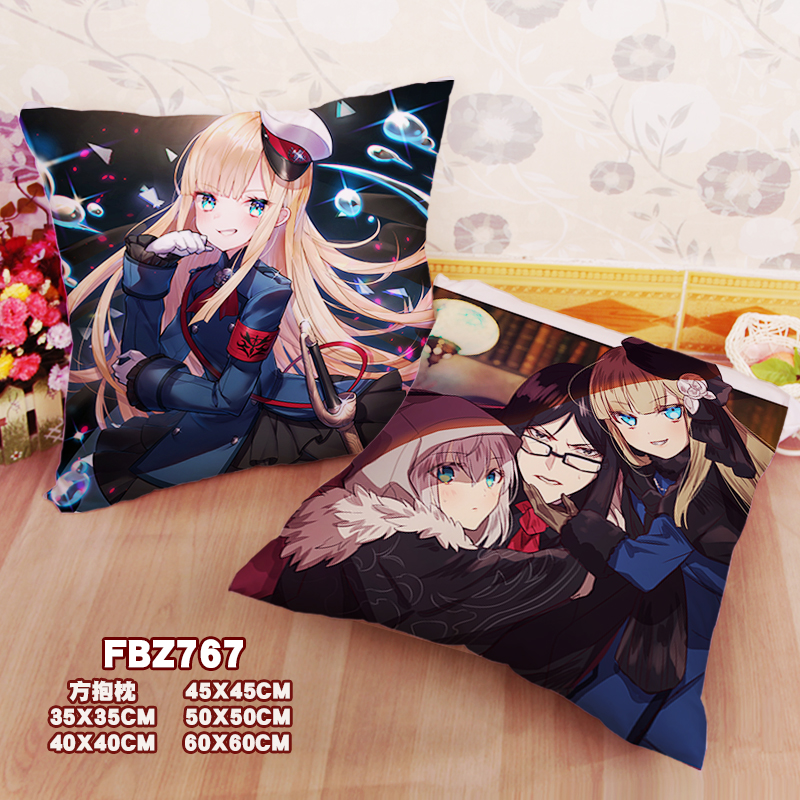 Monarch Elmero Ii Event Book-Anime 45x45cm(18x18inch) Square Anime Dakimakura Throw Pillow Cover