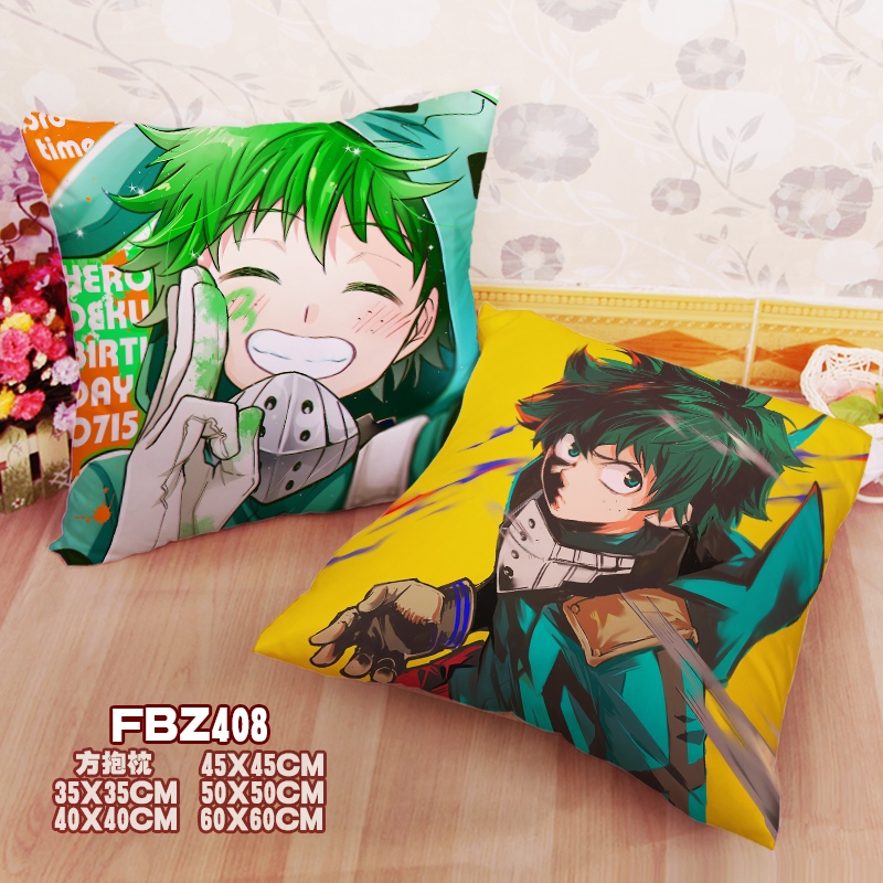 My Hero Academia Anime 45x45cm(18x18inch) Square Anime Dakimakura Throw Pillow Cover